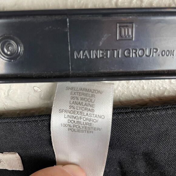 Liz Claiborne Black Wool Blend Pants Size 10 EUC - Picture 7 of 7